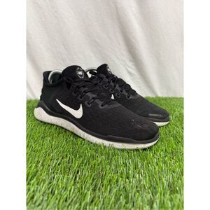 Nike Free RN Running Shoes 942837 001 Black White Women's Size‎ 11